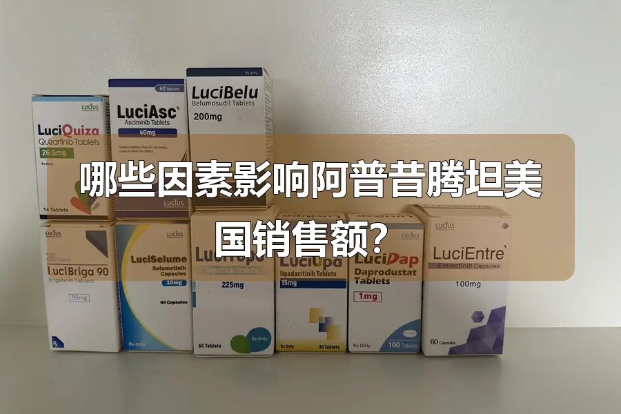 哪些因素影响阿普昔腾坦美国销售额？